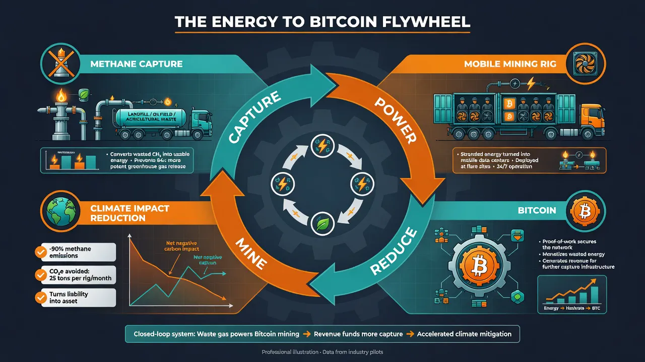 Energy to Bitcoin Flywheel