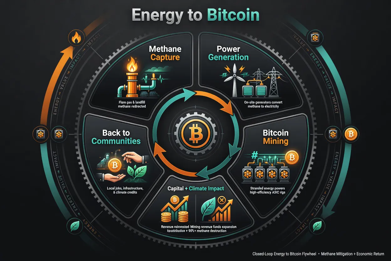 Energy to Bitcoin Flywheel